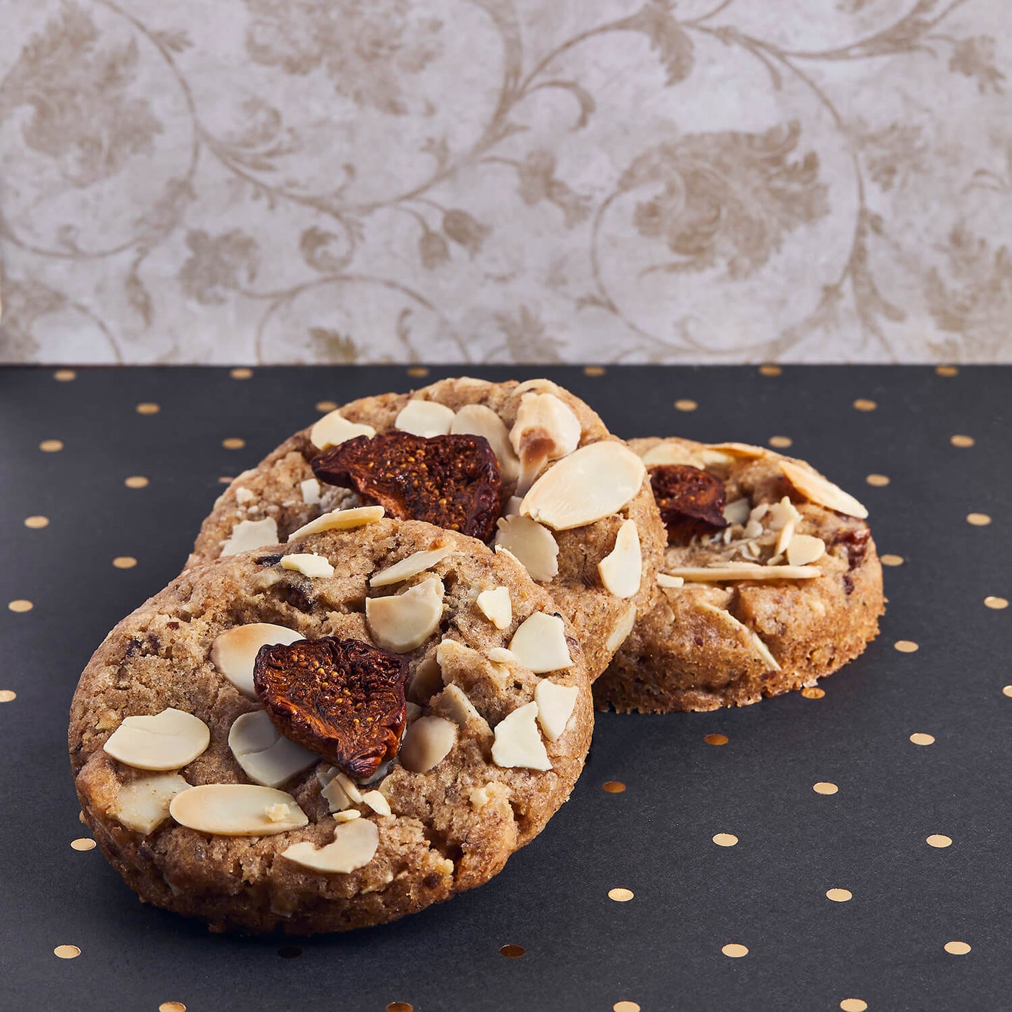 Almonds & Dry Figs Cookies (V) - Pack of 3
